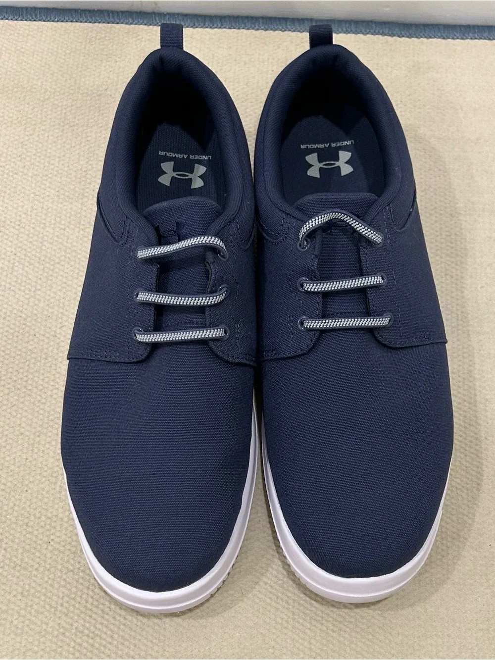 Under Armour Men’s Casual Slip On Sneaker Street Encounter Blue Size 11
